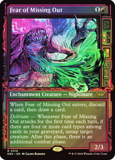 Fear of Missing Out Showcase Foil
