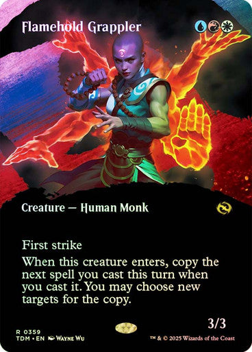 Flamehold Grappler Borderless Foil