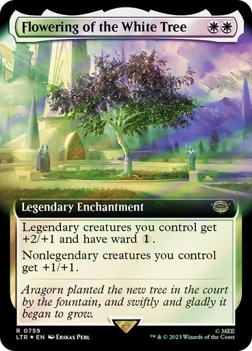 Flowering of the White Tree Surge Foil