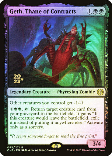 Geth, Thane of Contracts Foil