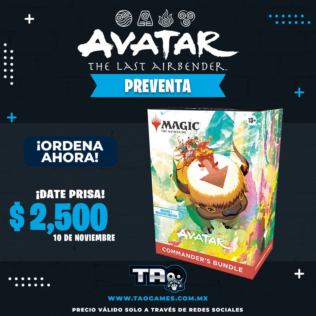 Preventa Avatar: The Last Airbender Commander Bundle