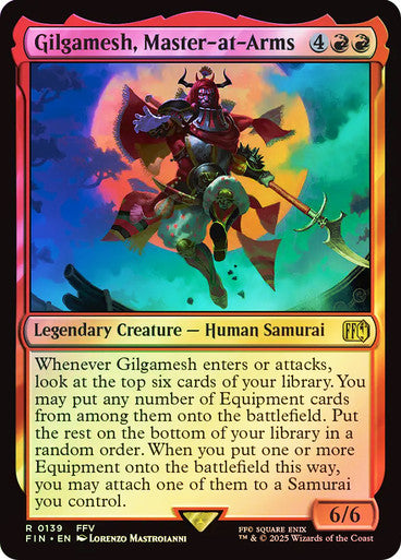 Gilgamesh, Master-at-Arms Foil