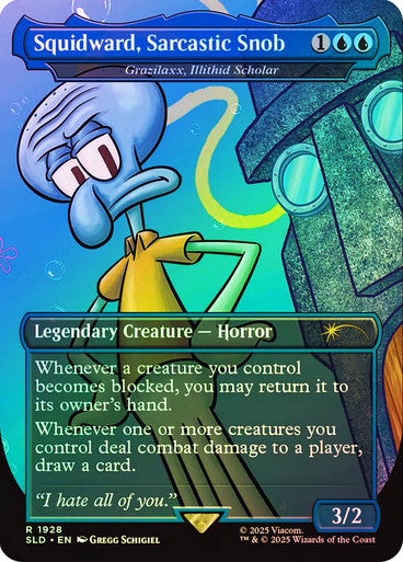 Grazilaxx, Illithid Scholar Secret Lair Foil