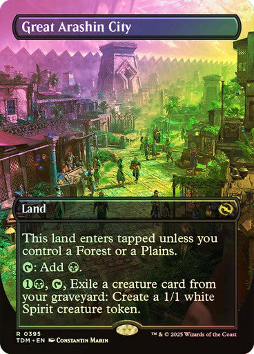 Great Arashin City Borderless Foil