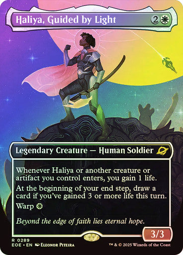 Haliya, Guided by Light Borderless Foil