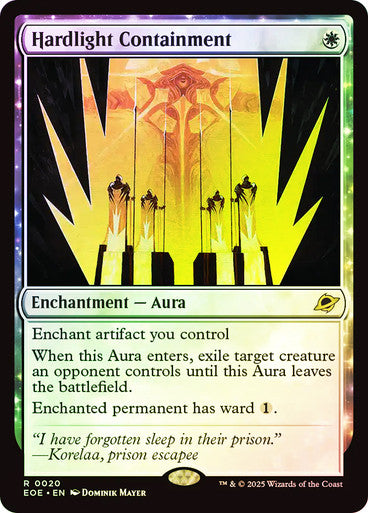 Hardlight Containment Foil