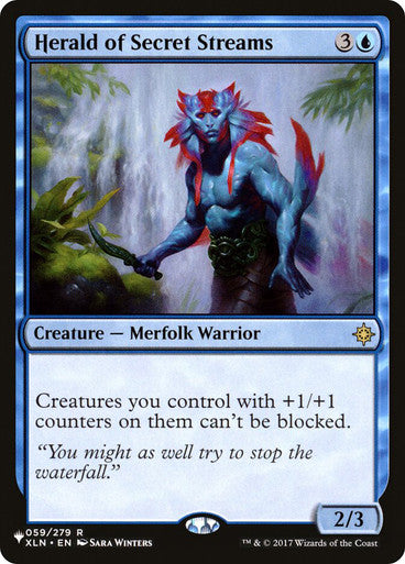 Herald of Secret Streams Mistery Booster