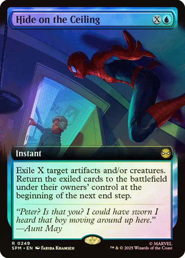 Hide on the Ceiling Extended Art Foil