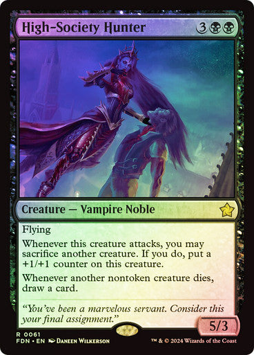 High-Society Hunter Foil