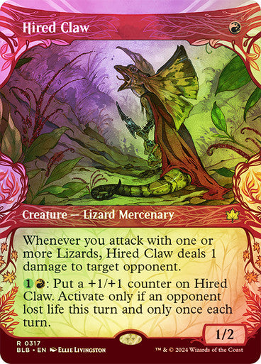 Hired Claw Showcase Foil