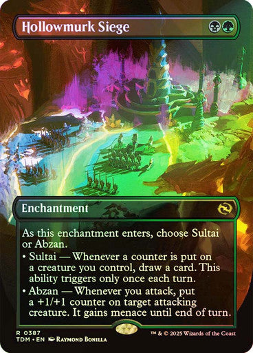 Hollowmurk Siege Borderless Foil