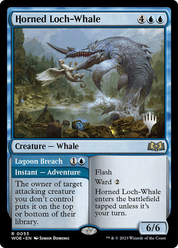 Horned Loch-Whale // Lagoon Breach Foil
