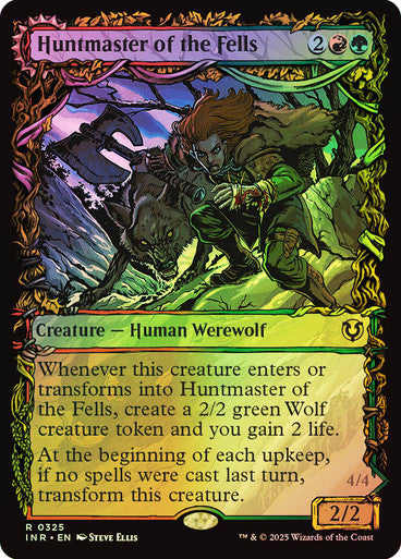 Huntmaster of the Fells // Ravager of the Fells Showcase Foil