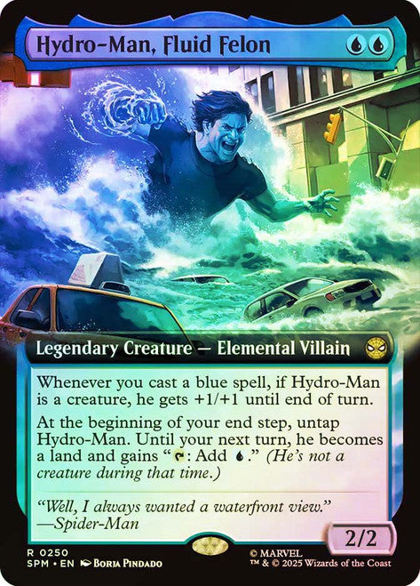 Hydro-Man, Fluid Felon Extended Art Foil