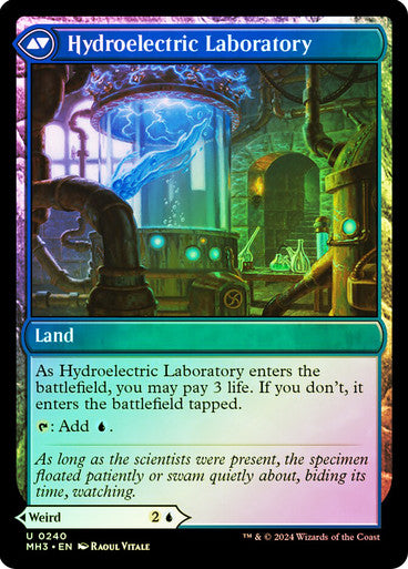 Hydroelectric Specimen // Hydroelectric Laboratory Foil