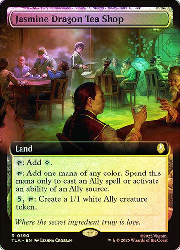 Jasmine Dragon Tea Shop Extended Art Foil