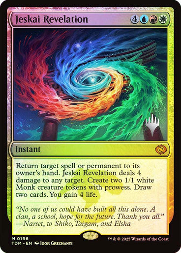 Jeskai Revelation Foil Promo Pack