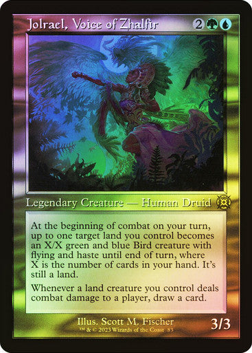 Jolrael, Voice of Zhalfir Old Frame Foil