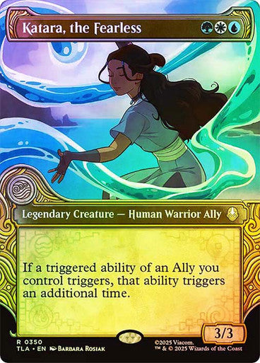 Katara, the Fearless Alter Elemental Frame Foil