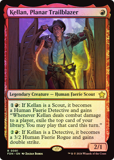 Kellan, Planar Trailblazer Foil