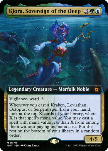 Kiora, Sovereign of the Deep Extended Art