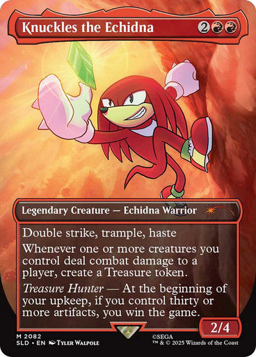 Knuckles the Echidna Borderless SL (Sonic the Hedgehog)