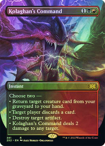 Kolaghan's Command Borderless Foil