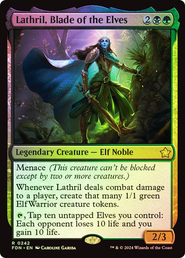 Lathril, Blade of the Elves Foil