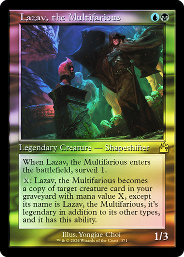Lazav, the Multifarious Retro Frame Foil