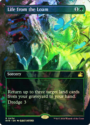 Life from the Loam Borderless Anime Foil