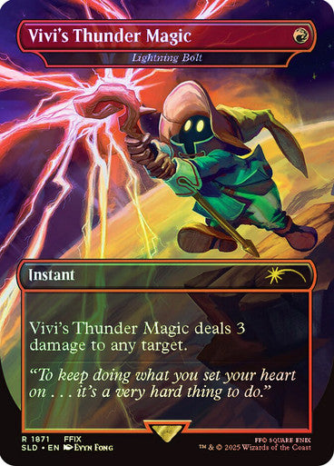 Lightning Bolt Secret Lair Foil