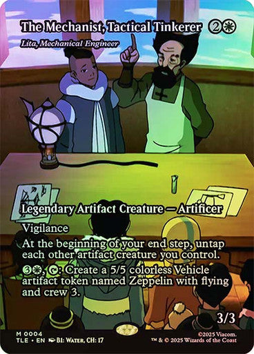 Lita, Mechanical Engineer Borderless Foil