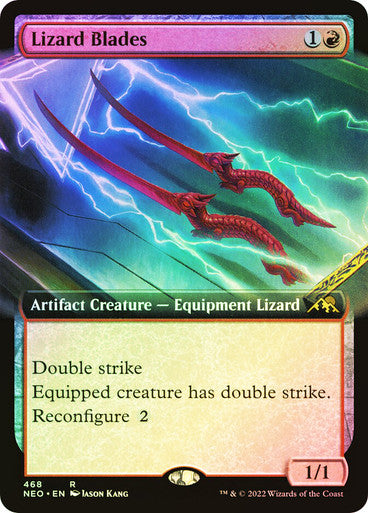 Lizard Blades Extended Art Foil