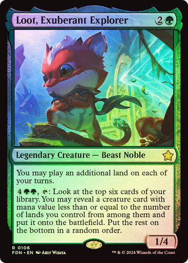 Loot, Exuberant Explorer Foil