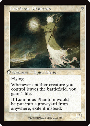 Lunarch Veteran // Luminous Phantom Retroframe Foil