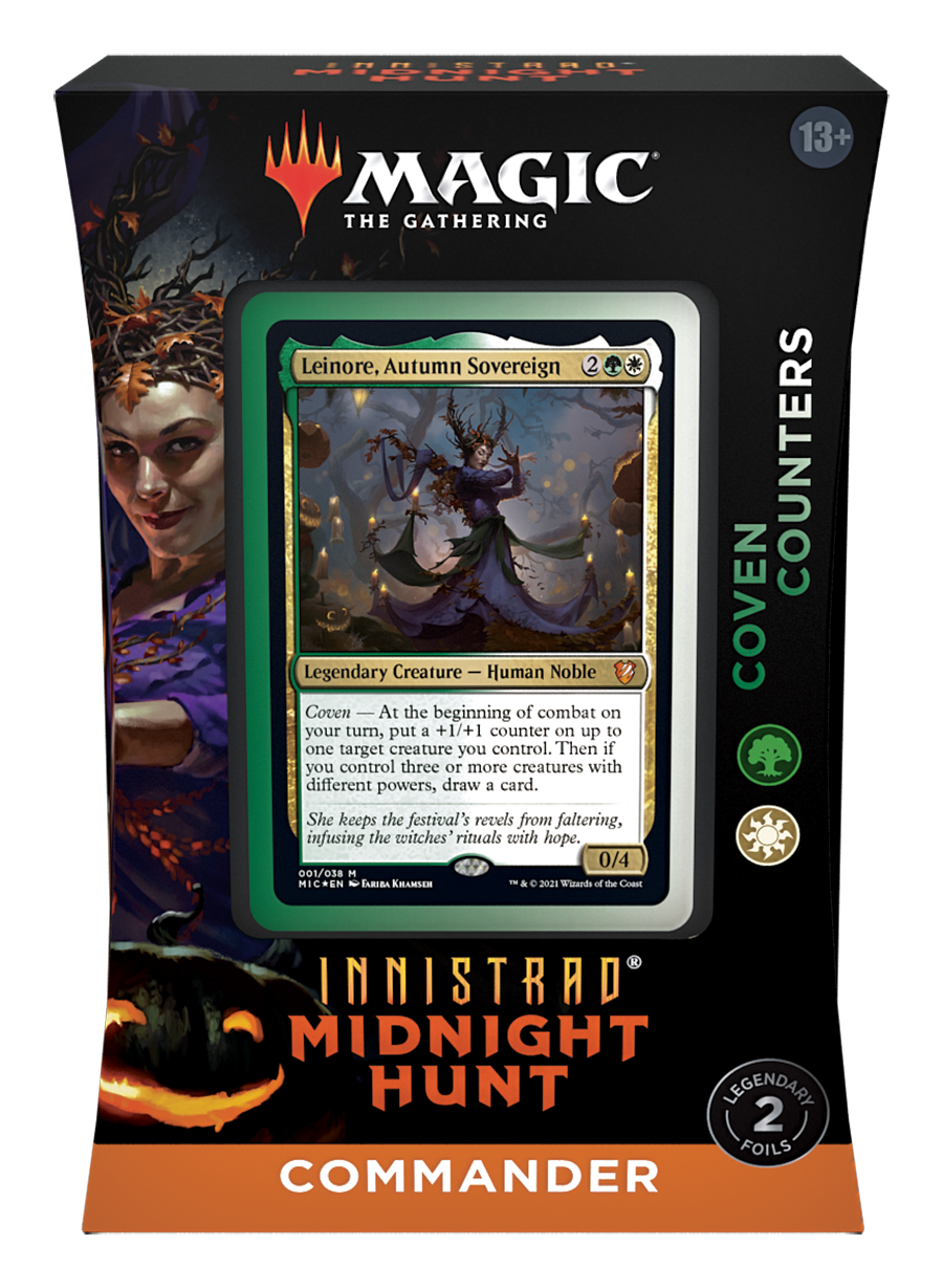 Commander Innistrad Midnight Hunt Coven Counters