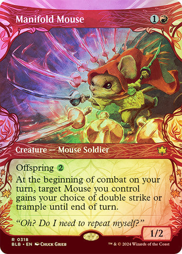 Manifold Mouse Showcase Foil