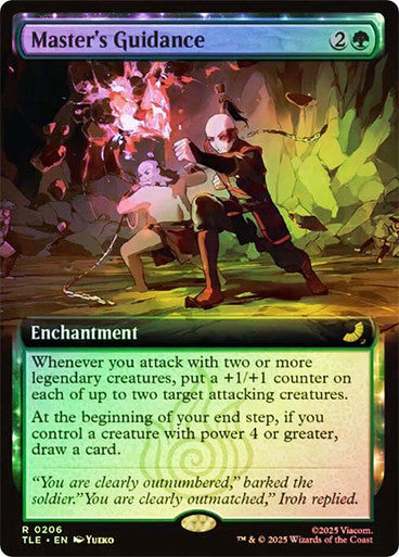 Master's Guidance Extended Art Foil