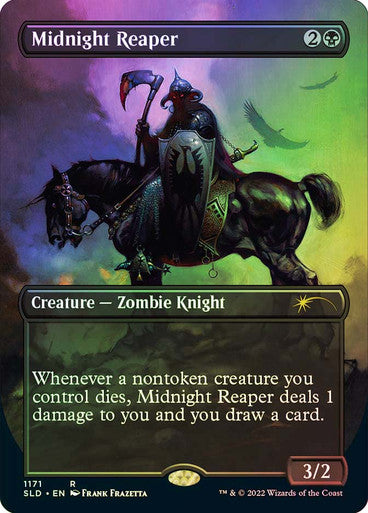 Midnight Reaper Borderless Secret Lair Foil