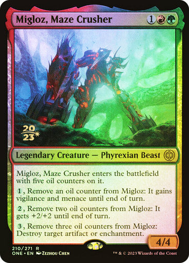 Migloz, Maze Crusher Foil