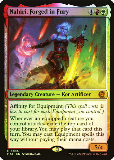 Nahiri, Forged in Fury Foil