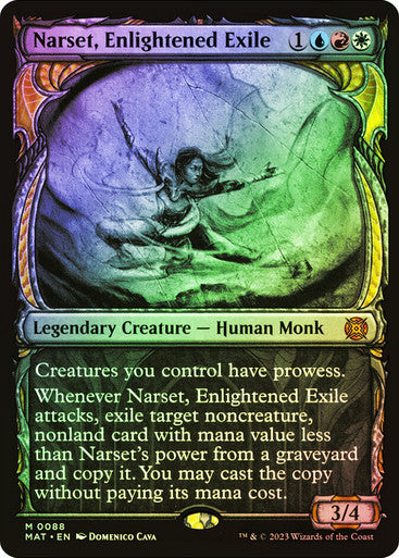 Narset, Enlightened Exile Showcase Foil