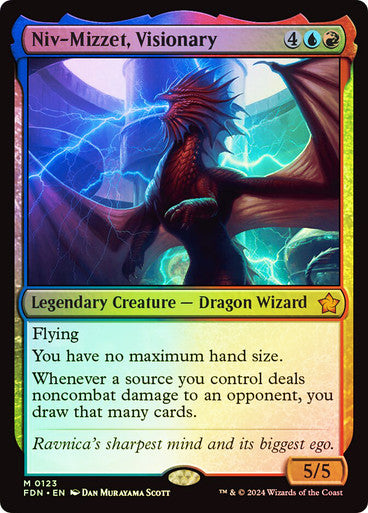 Niv-Mizzet, Visionary Foil