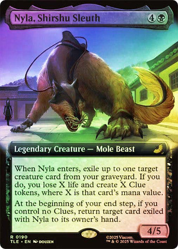 Nyla, Shirshu Sleuth Extended Art Foil