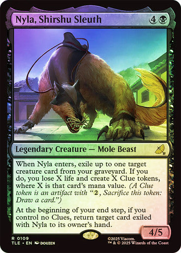 Nyla, Shirshu Sleuth Foil