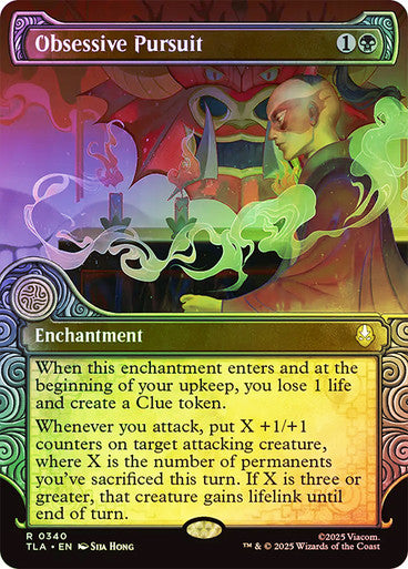 Obsessive Pursuit Alter Elemental Frame Foil