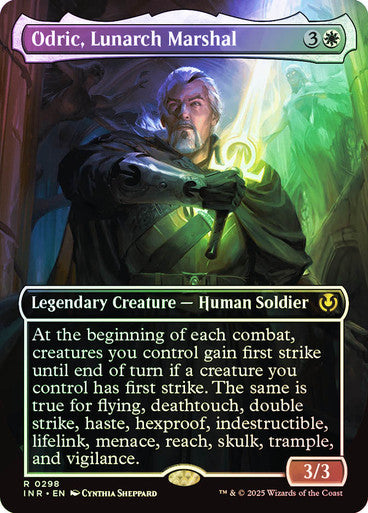 Odric, Lunarch Marshal Borderless Foil