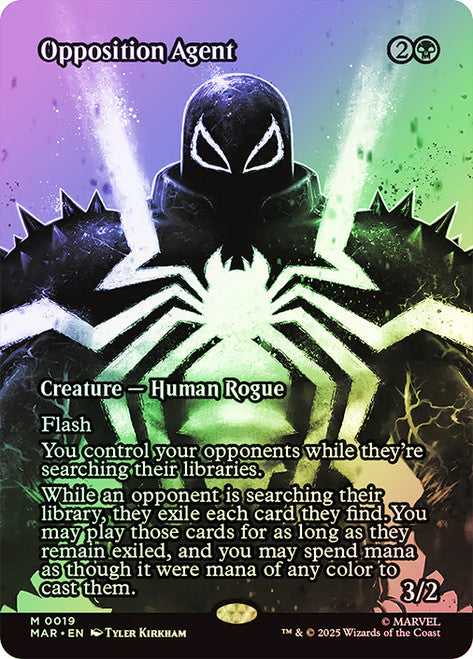 Opposition Agent Borderless Foil