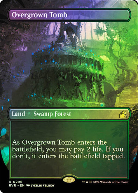 Overgrown Tomb Borderless Foil