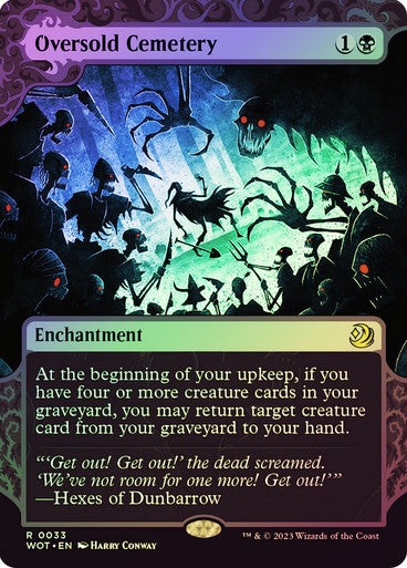 Oversold Cemetery Foil
